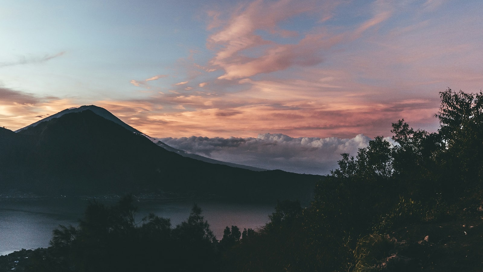 Sunrise Over Bali’s Sacred Mount Batur